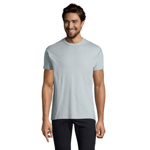 T-Shirt Imperial Uomo 190 colori accesi Ice Blue / S - personalizzabile con logo
