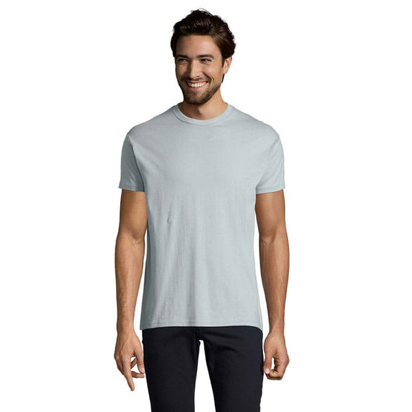 T-Shirt Imperial Uomo 190 colori accesi Ice Blue / S - personalizzabile con logo