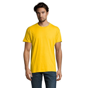T-Shirt Imperial Uomo 190 colori accesi Oro / XS - personalizzabile con logo