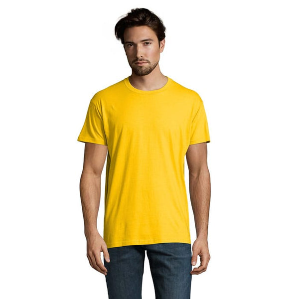 T-Shirt Imperial Uomo 190 colori accesi Oro / XS - personalizzabile con logo