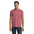 T-Shirt Imperial Uomo 190 colori accesi Rosa Antico / S - personalizzabile con logo