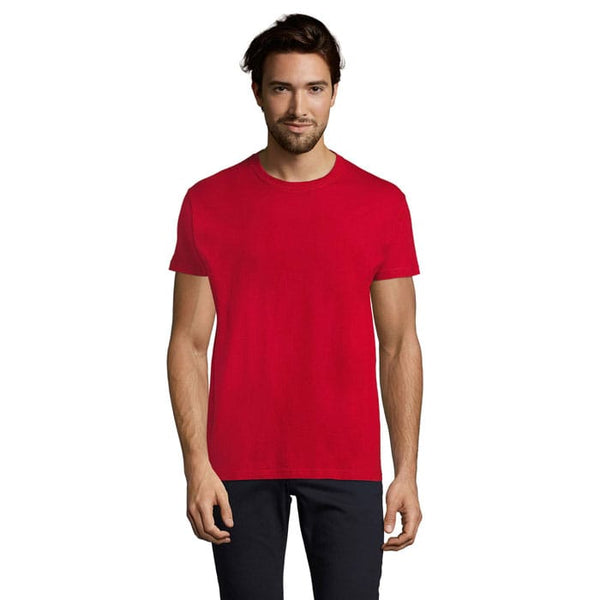 T-Shirt Imperial Uomo 190 colori accesi Rosso Tango / S - personalizzabile con logo