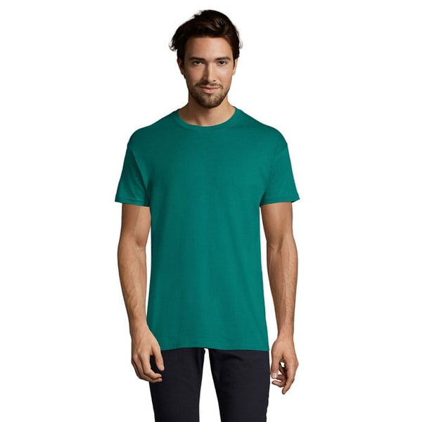 T-Shirt Imperial Uomo 190 colori accesi Smeraldo / S - personalizzabile con logo