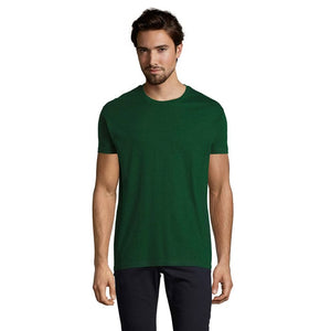T-Shirt Imperial Uomo 190 colori accesi Verde Bottiglia / XS - personalizzabile con logo