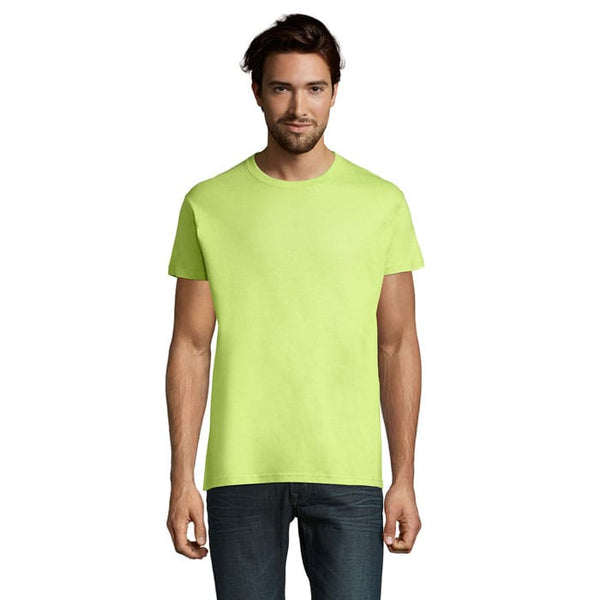 T-Shirt Imperial Uomo 190 colori accesi verde calce / S - personalizzabile con logo