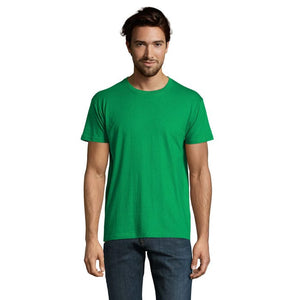 T-Shirt Imperial Uomo 190 colori accesi Verde Foglia / XS - personalizzabile con logo