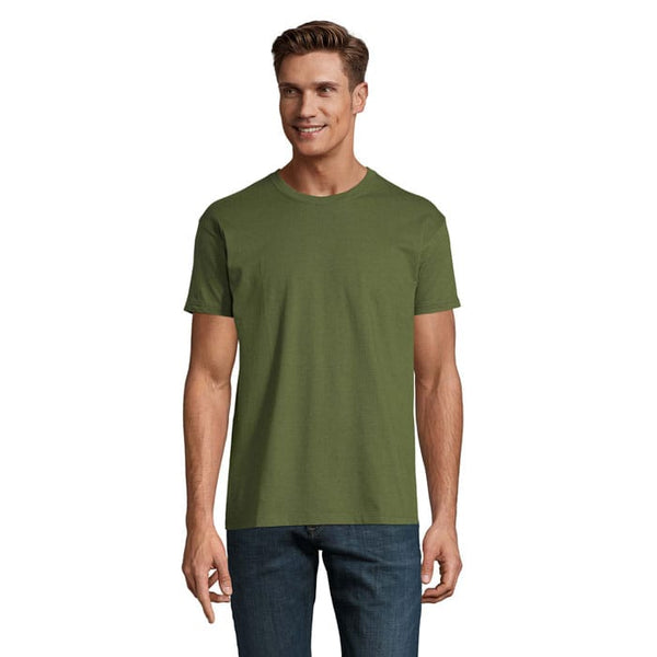T-Shirt Imperial Uomo 190 colori accesi verde / S - personalizzabile con logo