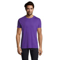 T-Shirt Imperial Uomo 190 colori accesi Viola Scuro / XS - personalizzabile con logo