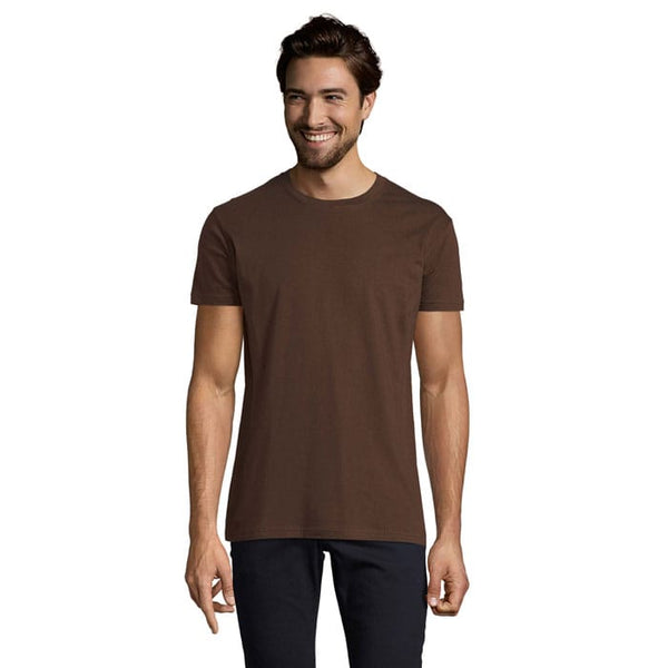 T-Shirt Imperial Uomo 190 marrone / XS - personalizzabile con logo