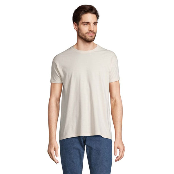 T-Shirt Imperial Uomo 190 Naturale / S - personalizzabile con logo