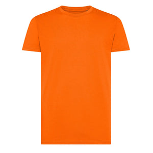 T-shirt In Cotone Organico In Conversion Moon arancione / S - personalizzabile con logo