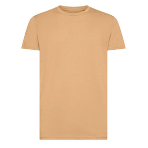 T-shirt In Cotone Organico In Conversion Moon beige / S - personalizzabile con logo