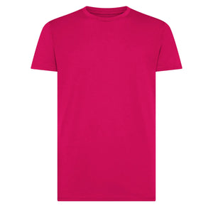 T-shirt In Cotone Organico In Conversion Moon fuchsia / S - personalizzabile con logo