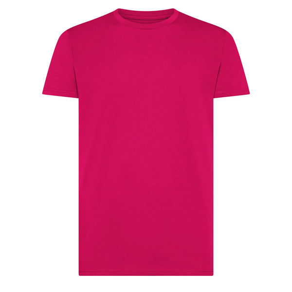 T-shirt In Cotone Organico In Conversion Moon fuchsia / S - personalizzabile con logo