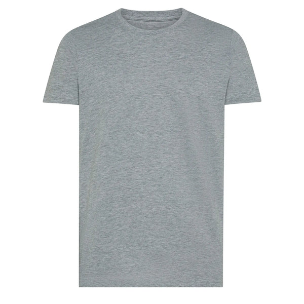 T-shirt In Cotone Organico In Conversion Moon grey heather / S - personalizzabile con logo