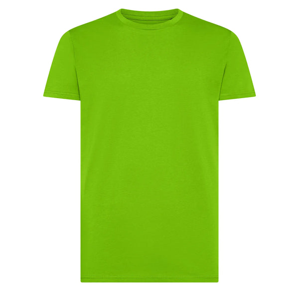 T-shirt In Cotone Organico In Conversion Moon lime / S - personalizzabile con logo