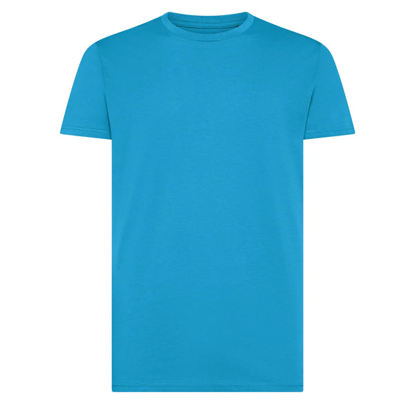 T-shirt In Cotone Organico In Conversion Moon turquoise / S - personalizzabile con logo