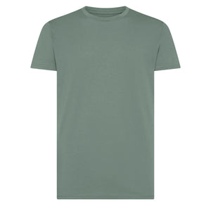 T-shirt In Cotone Organico In Conversion Moon verde / S - personalizzabile con logo