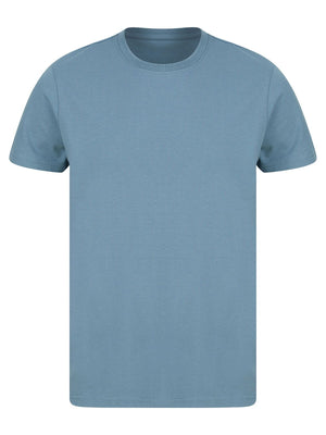 T-shirt in Cotone Riciclato azzurro / XS - personalizzabile con logo