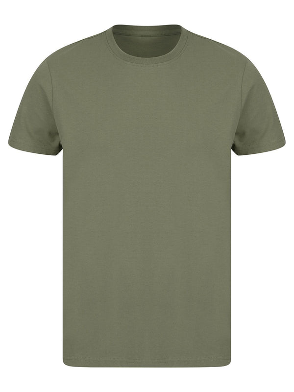 T-shirt in Cotone Riciclato kaki / XS - personalizzabile con logo