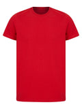 T-shirt in Cotone Riciclato rosso / XS - personalizzabile con logo