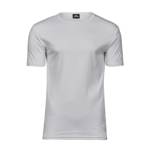 T-shirt Interlock Tee bianco / S - personalizzabile con logo
