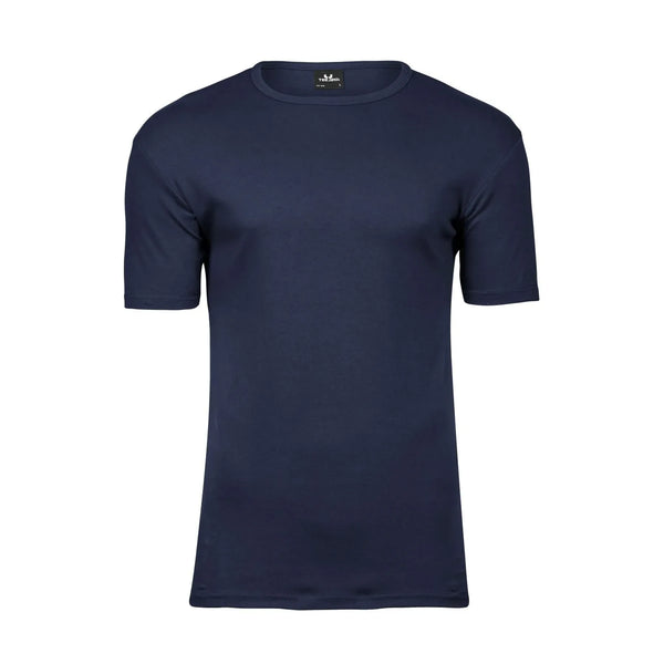 T-shirt Interlock Tee blu / S - personalizzabile con logo