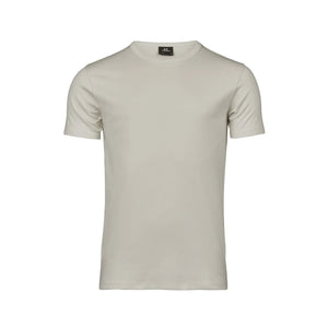 T-shirt Interlock Tee cement / S - personalizzabile con logo