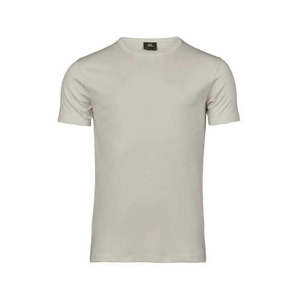 T-shirt Interlock Tee cement / S - personalizzabile con logo