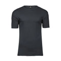 T-shirt Interlock Tee grigio / S - personalizzabile con logo