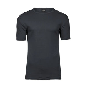 T-shirt Interlock Tee grigio / S - personalizzabile con logo