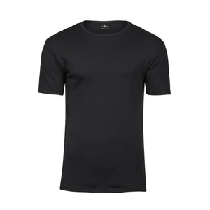 T-shirt Interlock Tee nero / S - personalizzabile con logo