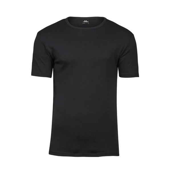 T-shirt Interlock Tee nero / S - personalizzabile con logo