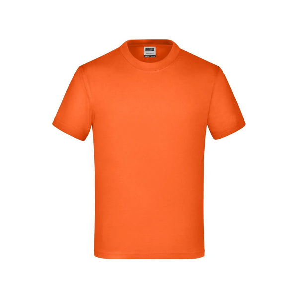 T-shirt Junior Basic-t arancione / XS - personalizzabile con logo
