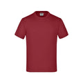 T-shirt Junior Basic-t bordeaux / XS - personalizzabile con logo
