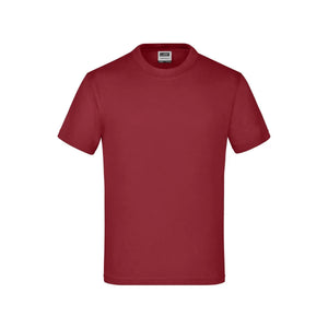 T-shirt Junior Basic-t bordeaux / XS - personalizzabile con logo
