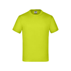 T-shirt Junior Basic-t giallo / XS - personalizzabile con logo