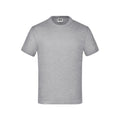 T-shirt Junior Basic-t grey-heather / XS - personalizzabile con logo