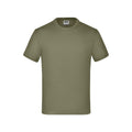 T-shirt Junior Basic-t olive / XS - personalizzabile con logo