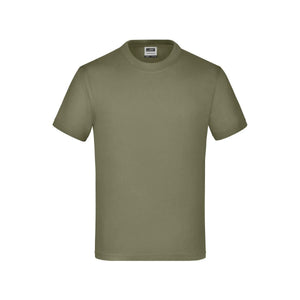 T-shirt Junior Basic-t olive / XS - personalizzabile con logo