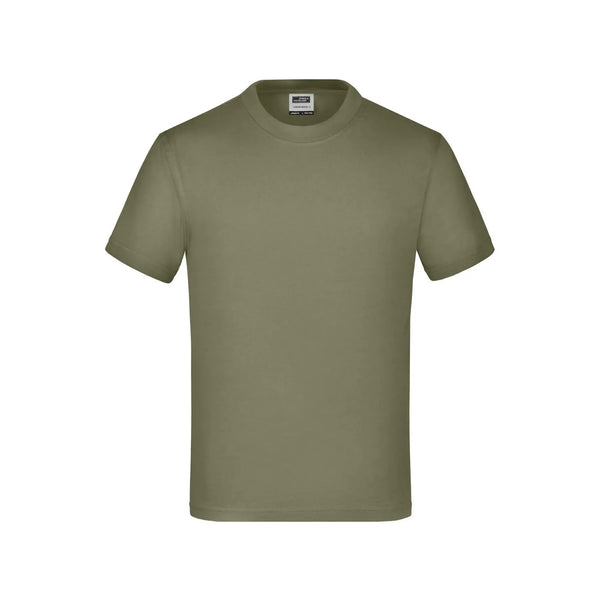 T-shirt Junior Basic-t olive / XS - personalizzabile con logo