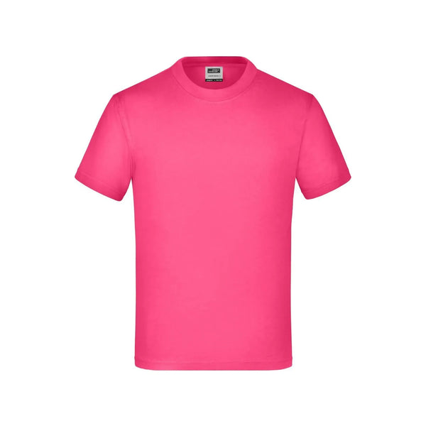 T-shirt Junior Basic-t rosa / XS - personalizzabile con logo