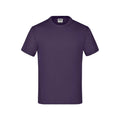 T-shirt Junior Basic-t viola / XS - personalizzabile con logo