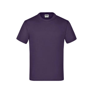 T-shirt Junior Basic-t viola / XS - personalizzabile con logo