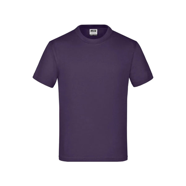 T-shirt Junior Basic-t viola / XS - personalizzabile con logo