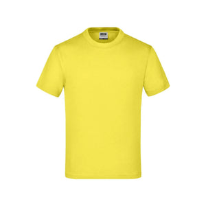 T-shirt Junior Basic-t yellow / XS - personalizzabile con logo