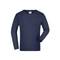 T-shirt Junior Shirt Long-sleeved Medium blu / XS - personalizzabile con logo