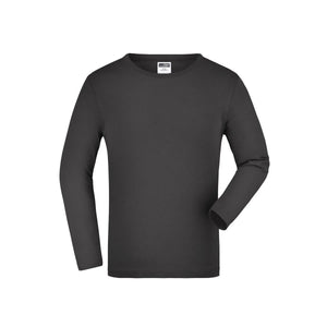 T-shirt Junior Shirt Long-sleeved Medium graphite / XS - personalizzabile con logo