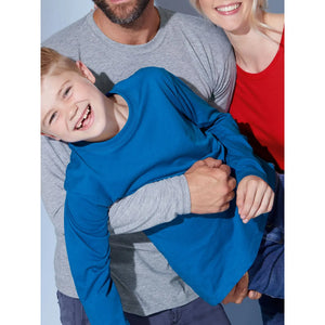 T-shirt Junior Shirt Long-sleeved Medium - personalizzabile con logo