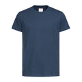 T-shirt Kids blu / XS - personalizzabile con logo